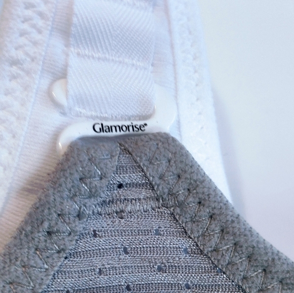 Glamorise Women's Double-Layer Custom-Control Sport Bra NWOT - Picture 6 of 8